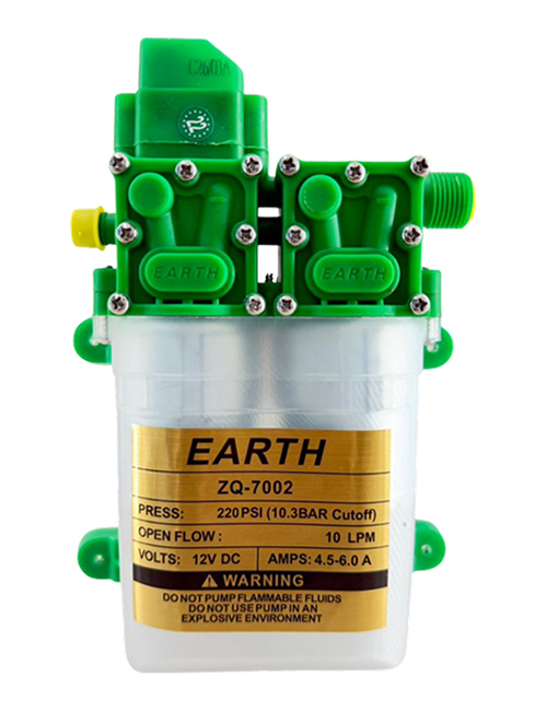 Earth Dual Original Aluminium Green Motor