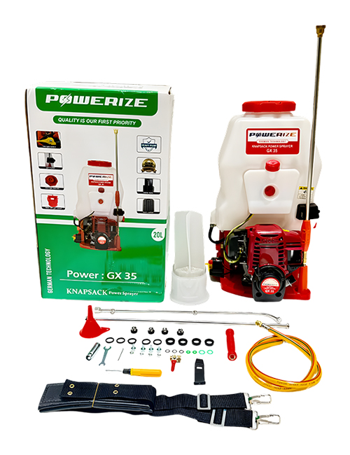 GX 35 Powerize Power Sprayer Square Brass Pump 20 L